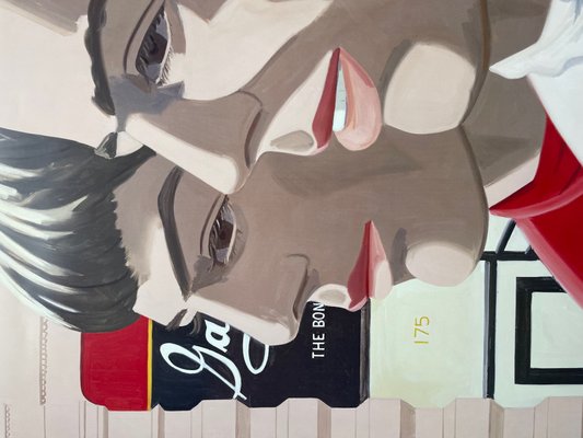 Alex Katz - ポスター Alex Katz Vintage 1978 Pop Art Lithograph Print Framed Mid