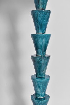 Nizwa Turquoise Floor Lamp by Barracuda Interiors for sale at Pamono