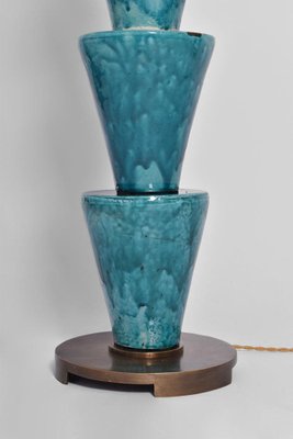 Nizwa Turquoise Floor Lamp by Barracuda Interiors for sale at Pamono