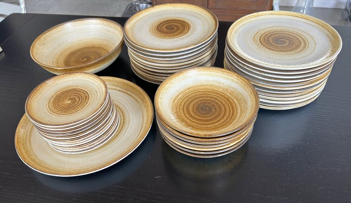 ロンシャンプレート2枚セット Dinnerware Set from Longchamp, 1970s, Set of 42 for sale at Pamono