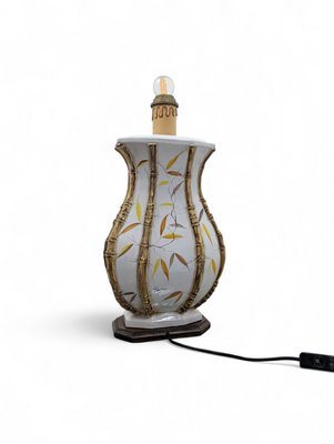 Vintage Keramiklampe von Gherzo, 1970er bei Pamono kaufen