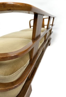 Three-Seater Sofa attributed to Ferenc Fürst for Lajos Kozma