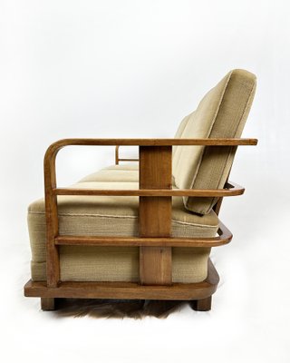 Three-Seater Sofa attributed to Ferenc Fürst for Lajos Kozma