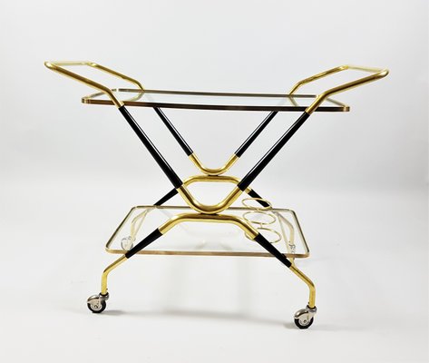 Cesare lacca bar cart