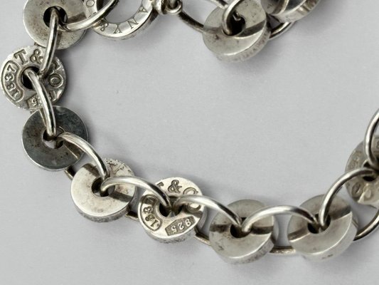 Sterling Silver Circle Disc Link Bracelet from Tiffany & Co., 2007
