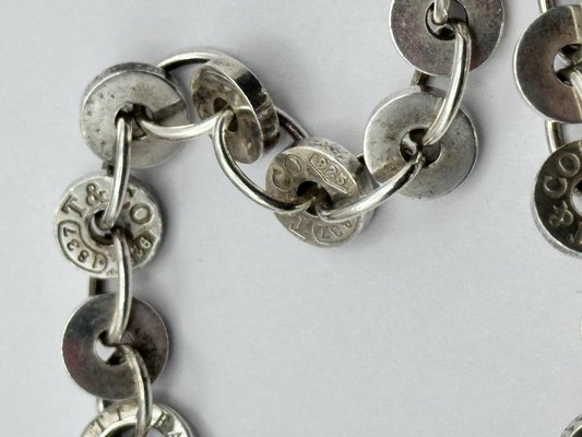 Sterling Silver Circle Disc Link Bracelet from Tiffany & Co., 2007