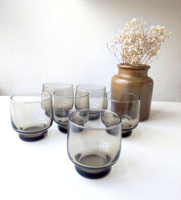 wine glasses with initials Colored Stemless Wine Glass (Set of 4)