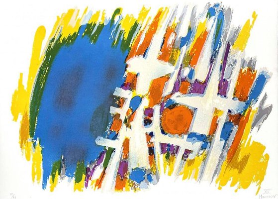 Alfred Manessier、Orage sur les Bles Alfred Manessier、Orage sur les Bles Orage sur les blés by