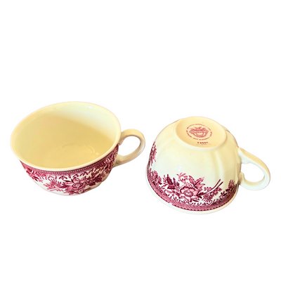 Mid-Century Red Fasan Service in Porcelain from Villeroy & Boch