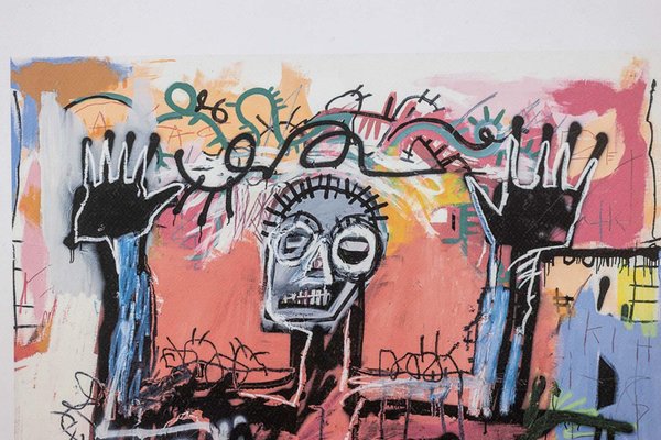 Jean-Michel Basquiat, Composition, Numbered Color Silkscreen Print