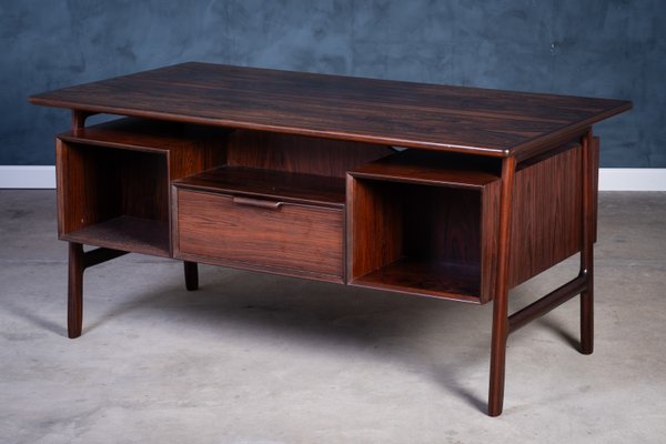 Rosewood Desk by Gunni Omann for Omann Jun Møbelfabrik, 1960s for Rosewood Desk by Gunni Omann for Omann Jun Møbelfabrik, 1960s for