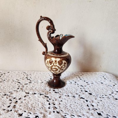 Small Austrian Bodenbach Majolica Vase from Gerbing & Stephan