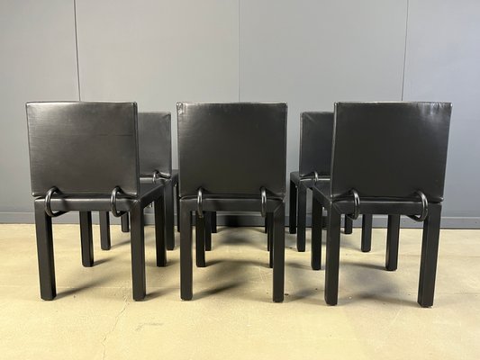 Arcadia Dining Chairs by Paolo Piva for B&B Italia, 1980s, Set of