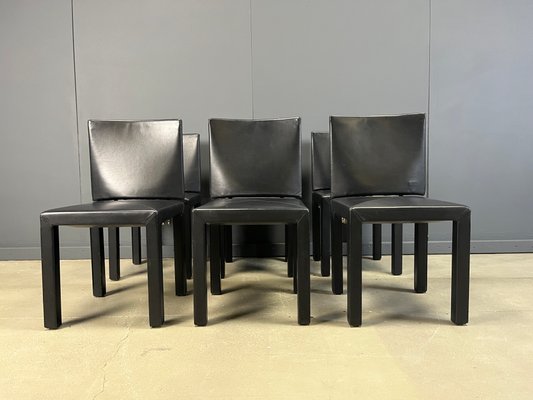Arcadia Dining Chairs by Paolo Piva for B&B Italia, 1980s, Set of
