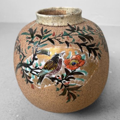 Japanese Vintage Vase 1860~70 幕末_花器_東北窯 Japanese Vintage Vase 1860~70 幕末_花器_東北窯