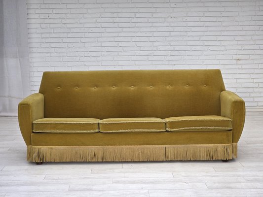 Pamono Poltrone E Divani Vintage Divano A Tre Posti Vintage In