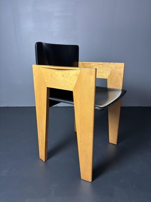 Vintage Dutch Dining Chairs by Arnold Merckx for Arco, 1980s, Set