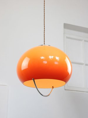 未開封新品 THE POSTER CLUB | Orange Pendant Space Age Orange Jolly Pendant Lamp from Guzzini, 1960s for sale