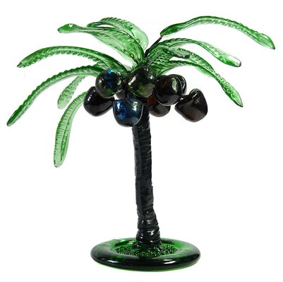 Italian Handmade Murano Glass Palm Tree, 1960s for sale at Pamono