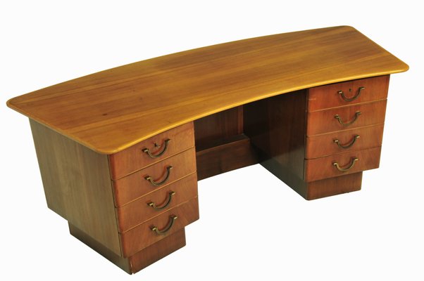 Vintage Curved Desk For Sale At Pamono