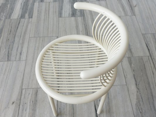 White Circo Chair by Jutta and Herbert Ohl for Lübke, 1980s
