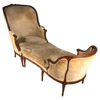 French Louis XV Duchesse Chaise Longue, 1770s for sale at Pamono