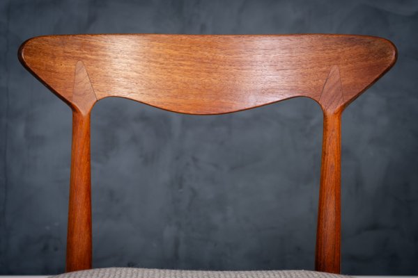 Vintage Danish Teak Dining Chairs from Slagelse Møbelfabrik, 1960s