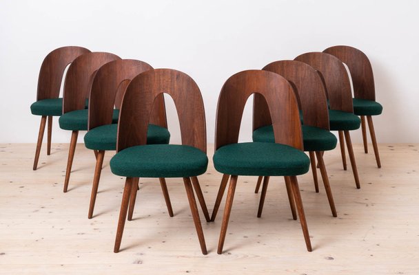 Mid-Century Modern Dining Chairs by Antonin Šuman, 1960s, Set of
