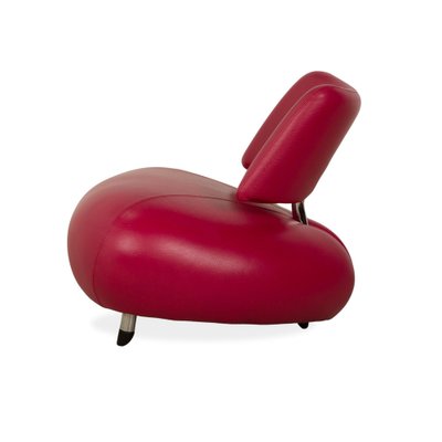 Space Age Pallone Leather Chair from Leolux for sale at Pamono