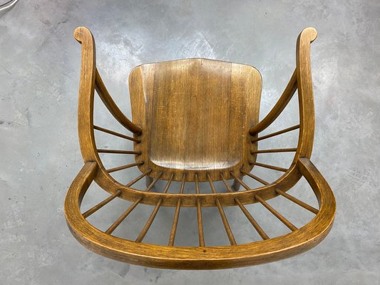B952F Windsor Chair attributed to Adolf Loos for Thonet, 1890s for
