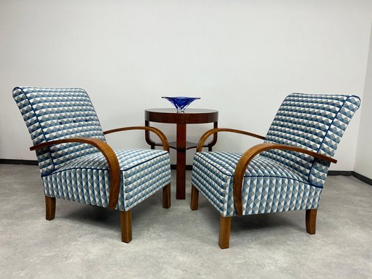 Vintage Poltrone Deco Prezzi Poltrone Art Déco, Anni '40, Set Di