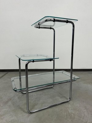 Art Deco Bauhaus Tubular Flower Stand by Emile Guyot, 1930s for