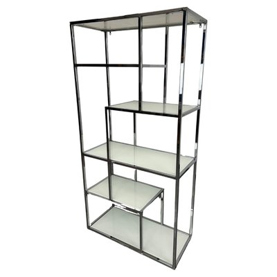 Mid-Century Modern Etagere in Chrome by Milo Baughman, 1960s for sale at Pamono