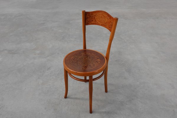 Art Deco Bentwood Chair from Jacob & Josef Kohn, Austria, 1910s