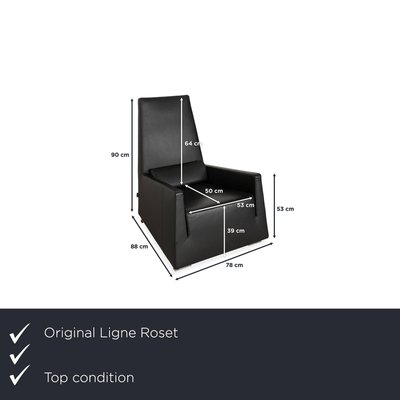 Jul Chair in Leather from Ligne Roset for sale at Pamono