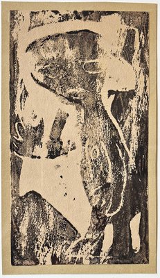 Christian Rohlfs, Kobold, 1922, Hand-Signed, Certificate of