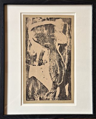 Christian Rohlfs, Kobold, 1922, Hand-Signed, Certificate of