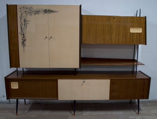 Mid Century Italian Credenza For Sale At Pamono