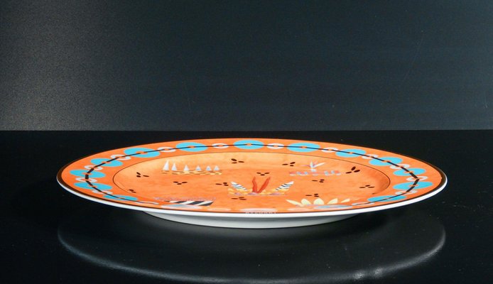 Decorative Porcelain Plate by Rosenthal for Bulgari for sale at Pamono