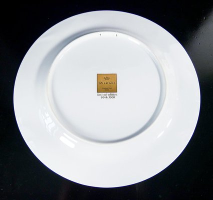 Decorative Porcelain Plate by Rosenthal for Bulgari for sale at Pamono