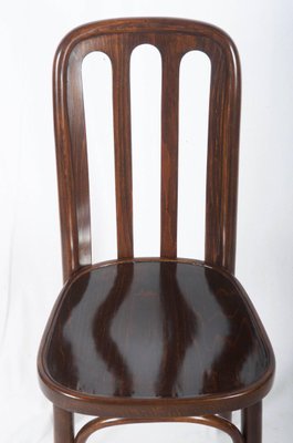 Antique Dining Chair By Josef Hoffmann For Thonet 1910s