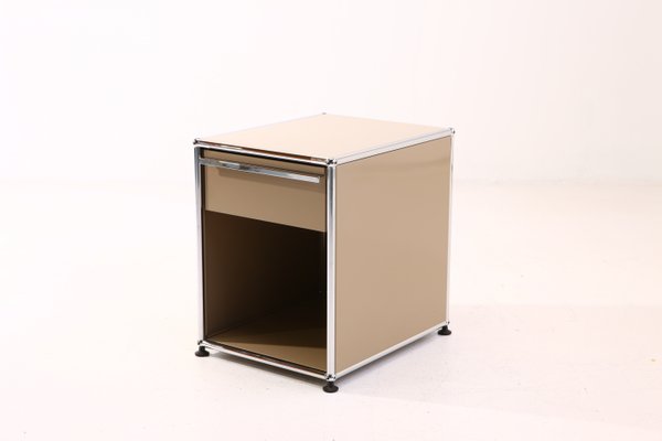 usm haller チューブ 73cm 8本 Bedside Tables by Fritz Haller & Paul Schärer for USM Haller
