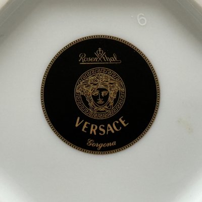 VERSACE gorgona メデューサ アッシュトレイ ローゼンタール VERSACE(ヴェルサーチ）×Rosenthal(ローゼンタール）メデューサ