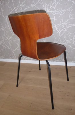 Model 3300 Chair in Teak by Arne Jacobsen for Fritz Hansen, 1955