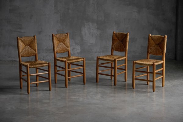 Bauche Dining Chair attributed to Charlotte Perriand for Steph