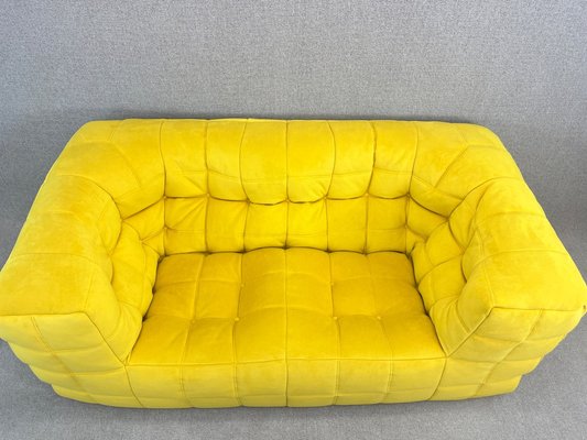 Yellow Kashima Two-Seater Sofa Ligne Roset for sale at Pamono