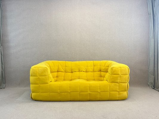 Yellow Kashima Two-Seater Sofa Ligne Roset for sale at Pamono