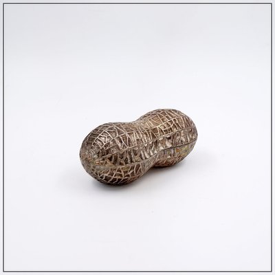 Vintage Silver-Plated Peanut Tin by F. B. Rogers, 1960s for sale