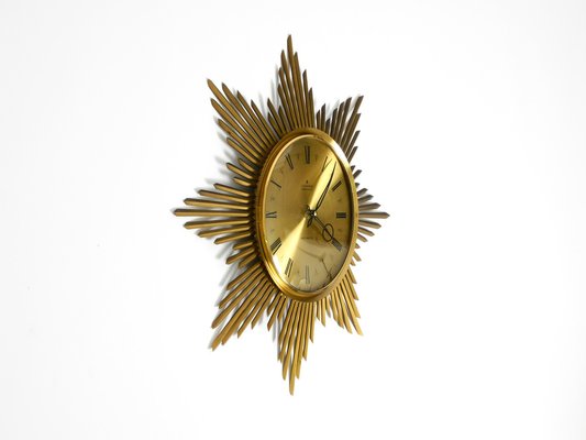 Junghans ATO MAT Sunburst clock 1960s フォトフレーム 壁掛け 大きい