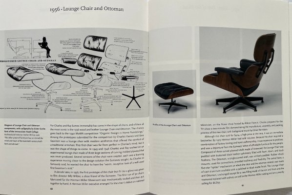 Set of Mid-Century Model 670 and Lounge Chair and 671 Ottoman by